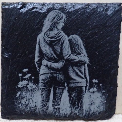 Slate Coaster 02