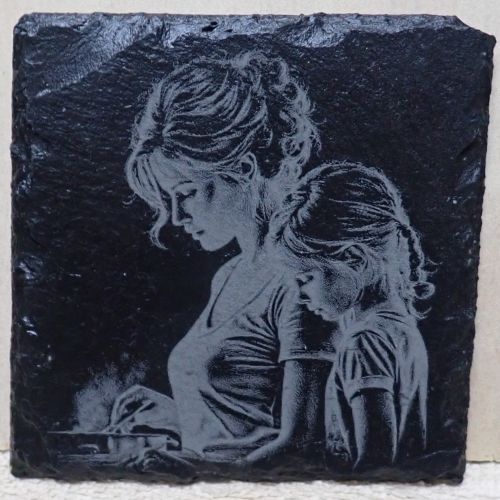 Slate Coaster 04