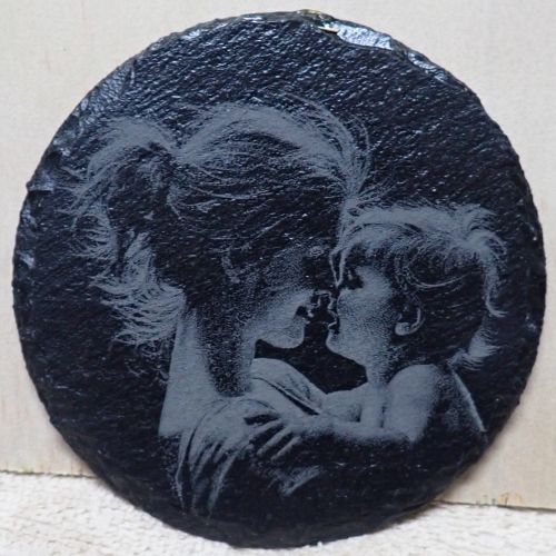 Slate Coaster 07